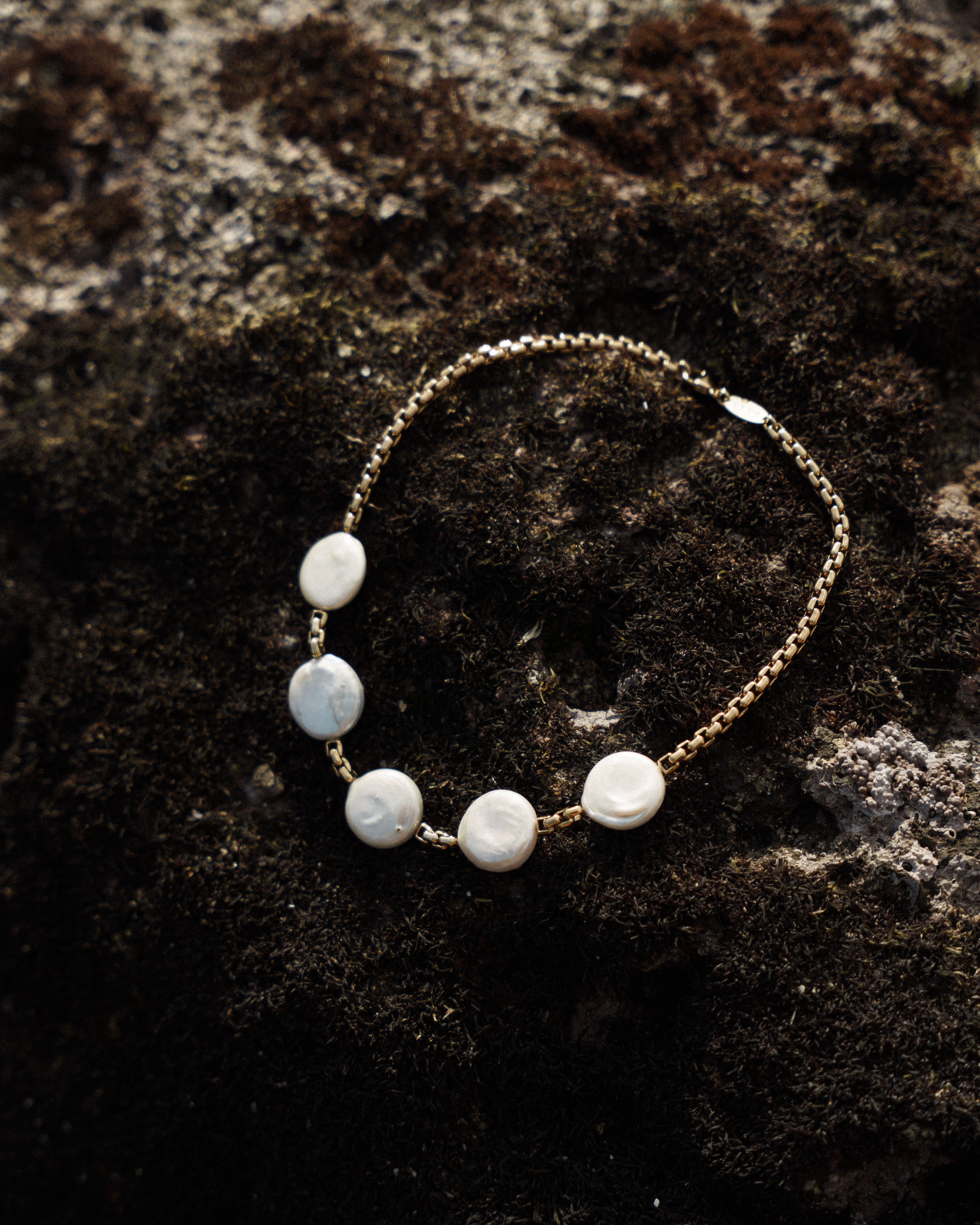 Coin Pearl Choker