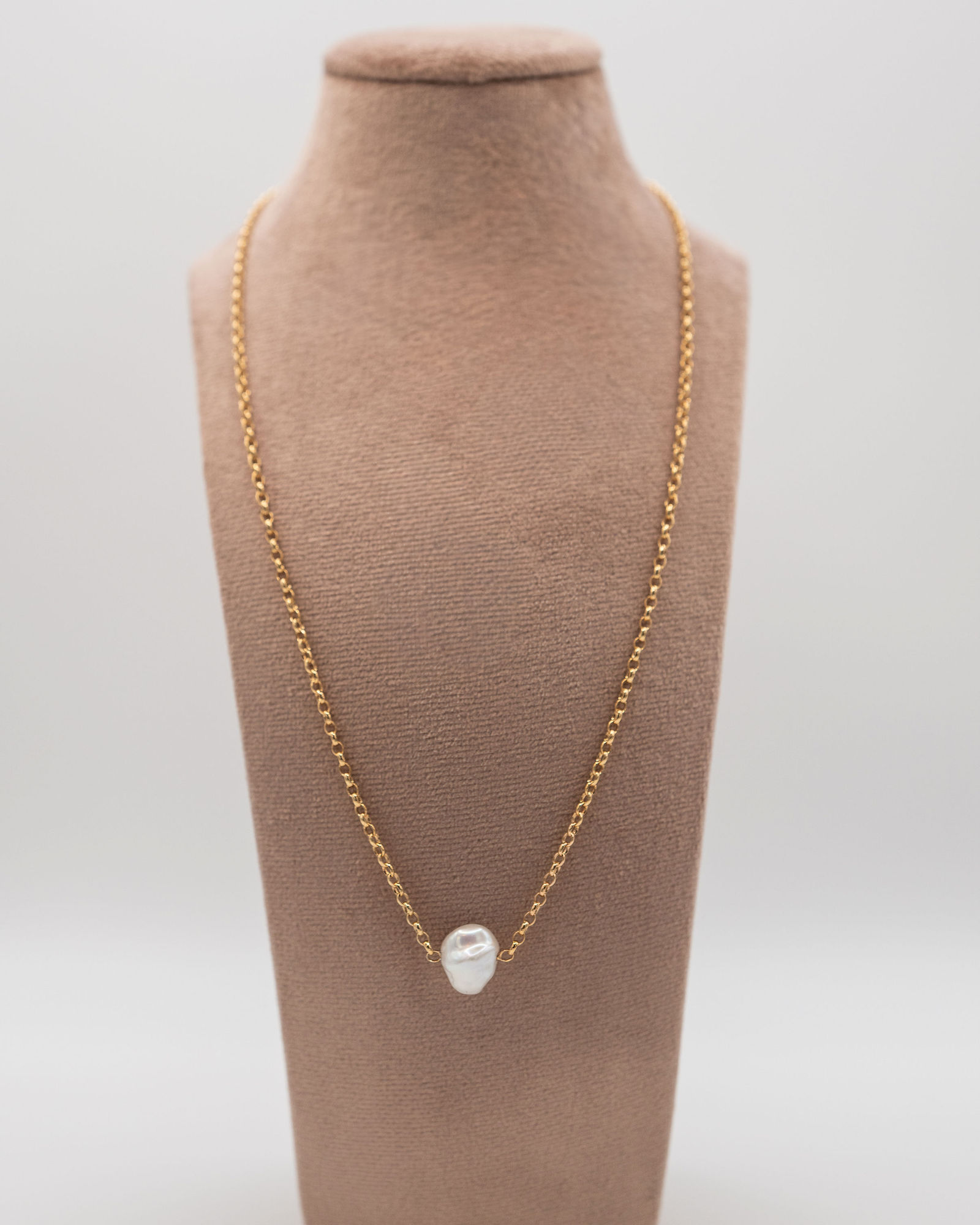 Keshi Pearl Necklace